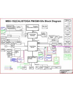 Sony Vaio VGN-FE Series schematic – MS51 MBX-152 