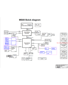 Sony MS80 Motherboard schematic – MS80-1-04 – 1P-106A100-40SB