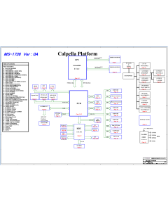 MSI A7200 MS-1736 MS-17361 REV0A SCHEMATIC