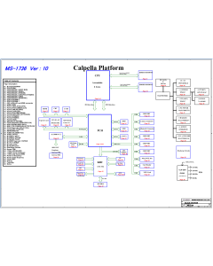 MSI A7200 MS-1736 MS-17361 REV10 SCHEMATIC