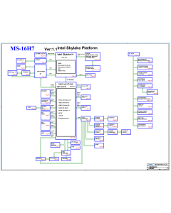 MSI GS60 6QE GHOST PRO MS-16H7 MS-16H71 VER1.1 SCHEMATIC