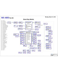 MSI MS-16H3 REV0A SCHEMATIC