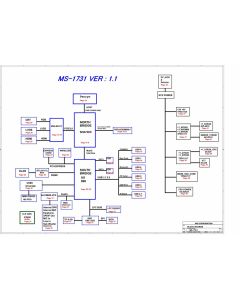 MSI MS-1731 VER1.1 SCHEMATIC