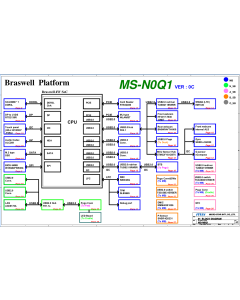 MSI MS-N0Q1 REV0.C SCHEMATIC