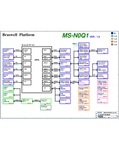 MSI MS-N0Q1 REV1.0 SCHEMATIC