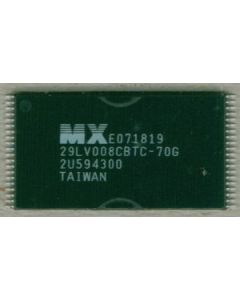 29LV008CBTC-70G MX29LV008CBTC CMOS FLASH MEMORY