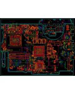 CLEVO N850KP6 N950KP6 6-7P-N85K5-D02A BOARDVIEW