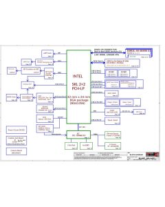 LENOVO THINKPAD L460 LCFC NM-A651 REV0.1 SCHEMATIC