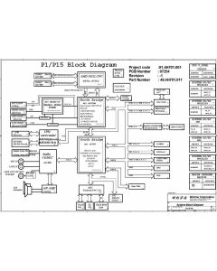 Fujitsu Siemens Amilo Pa 3553 schematic - P1/P15