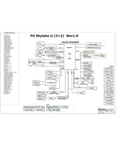 PEGATRON PA4DB SKYLAKE U (2+2) REV1.0 SCHEMATIC