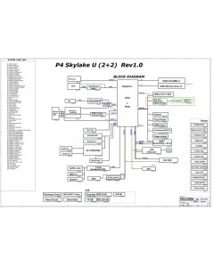 PEGATRON PA4DB SKYLAKE U (2+2) UMA REV1.0 SCHEMATIC