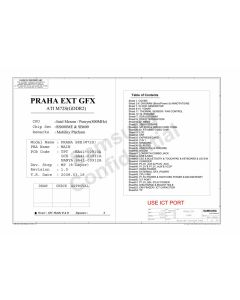 SAMSUNG PRAHA EXT GFX BA41-00910A SCHEMATIC