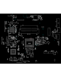 ASUS PRO ESSENTIAL PU551J PU551JF 60NB0920-MB1100 BOARDVIEW