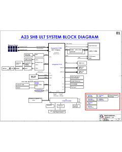 HP CHROMEBOOK 14Q QUANTA A23 DA0Y01MBAC0 REV1A SCHEMATIC