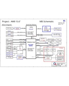 DELL INSPIRON 15-7559 QUANTA AM9 DA0AM9MB8D0 REVA00 SCHEMATIC