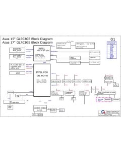 ASUS ROG STRIX GL703GE QUANTA BKLB & BKNB REV1A SCHEMATIC