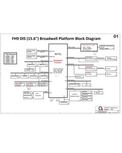 FUJITSU LIFEBOOK A555 QUANTA FH9 REV2A SCHEMATIC