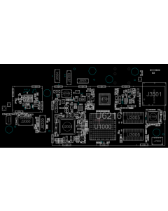 ACER ICONIA ONE B1-750 QUANTA NKW DA0NKWM8C0 BOARDVIEW
