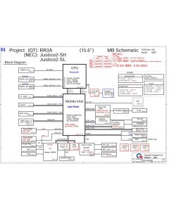 NEC VK19EA-H QUANTA RR3A DARR3AMB6D0 REVD0 SCHEMATIC