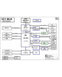 Packard Bell Easynote Argo C3 schematic – VC1 