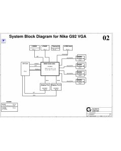 QUANTA  XM1 G92 VGA SCHEMATIC