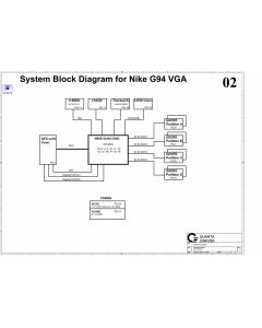 Quanta XM1 G94 VGA SCHEMATIC