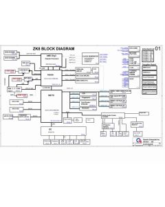 Acer ZK8 Motherboard schematic	