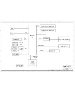 XIAOMI MI NOTEBOOK AIR 12" INVENTEC R10 6050A2789401-MB-A01 REVX01 SCHEMATIC