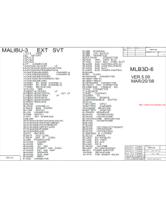 Lenovo Thinkpad R400 schematic – MLB3D-6 – MALIBU-3 EXT SVT