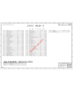 APPLE MAC MINI A1347 LATE 2012 J50I MLB-I 820-3227-A SCHEMATIC