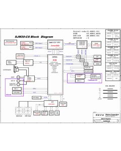 The motherboard schematic for Gateway EC39C