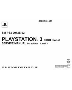 SONY PLAYSTATION3 60GB SM-PS3-0013E-02 SERVICE MANUAL