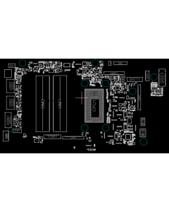 DELL INSPIRON 17 7779 WISTRON STARLORD13_B 15264-1 BOARDVIEW