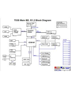 Asus T53S schematic	