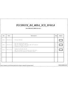 Telechips TCC8935 SCHEMATIC