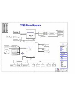 Toshiba Satellite L700 schematic – QUANTA TE4D