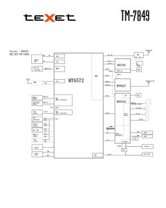 TEXET TM-7849 SCHEMATIC