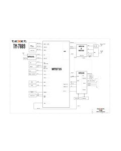 TEXET TM-7889 SCHEMATIC