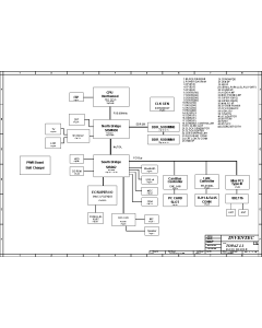 The motherboard schematic for INVENTEC TOPAZ 1.1