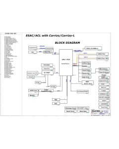 TOSHIBA E45DW-C PEGATRON ESAC ACL REV1.0 SCHEMATIC