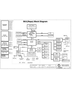 Toshiba Portege M600/M610 schematic – BU1 Napa