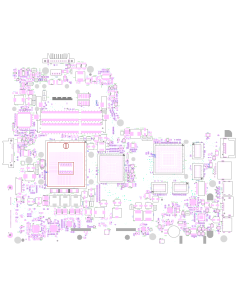 TOSHIBA SATELLITE A660 COMPAL LA-6062P NWQAA REV2.0 BOARDVIEW