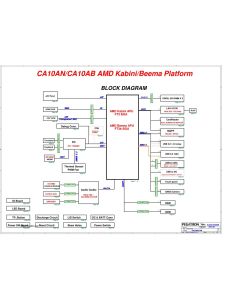 TOSHIBA SATELLITE L40D PEGATRON CA10AN CA10AB SCHEMATIC