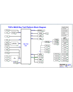 TOSHIBA SATELLITE NB15 L15W PEGATRON MA20 REV1.0 SCHEMATIC