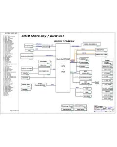 TOSHIBA SATELLITE C70-C1-EN C75-C7130 PEGATRON AR10CU AR10SU AR10CUG REV1.0 SCHEMATIC