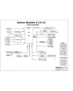TOSHIBA SATELLITE RADIUS 12 PEGATRON ASTREA SKYLAKE U REV1.0 SCHEMATIC