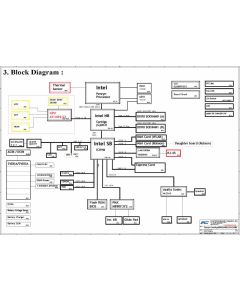 The motherboard schematic for FIC TY642