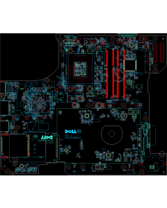 DELL INSPIRON 4110 QUANTA V02 UMA DA0V02MB6E0 REVE BOARDVIEW