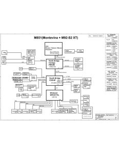 Sony VGN-NW schematic – M850-1-01 