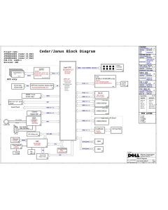 DELL INSPIRON 15-3542 WISTRON CEDAR JANUS CEDAR_17_HSW 13269-1 REVA00 SCHEMATIC